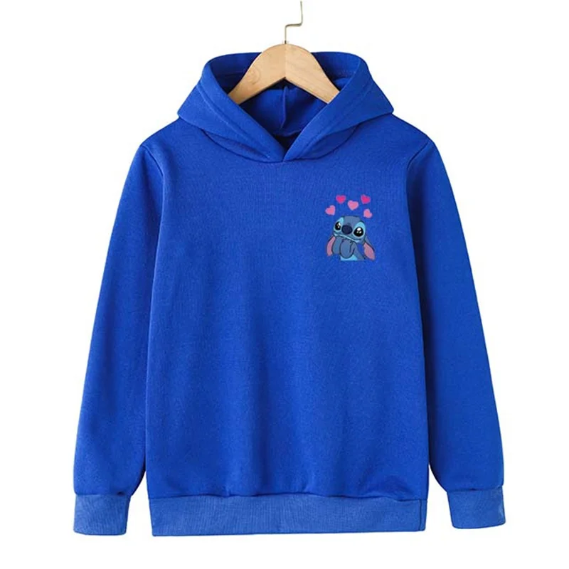 Children Lovely Stitch Disney Cartoon Hoodies Boys Girls Cotton Sweatshirt Kids Tops Baby Kids Pullovers 3-16 Years teen Clothe
Children Lovely Stitch Disney Cartoon Hoodies Boys Girls Cotton Sweatshirt Kids Tops Baby Kids Pullovers 3-16 Years teen Clothe