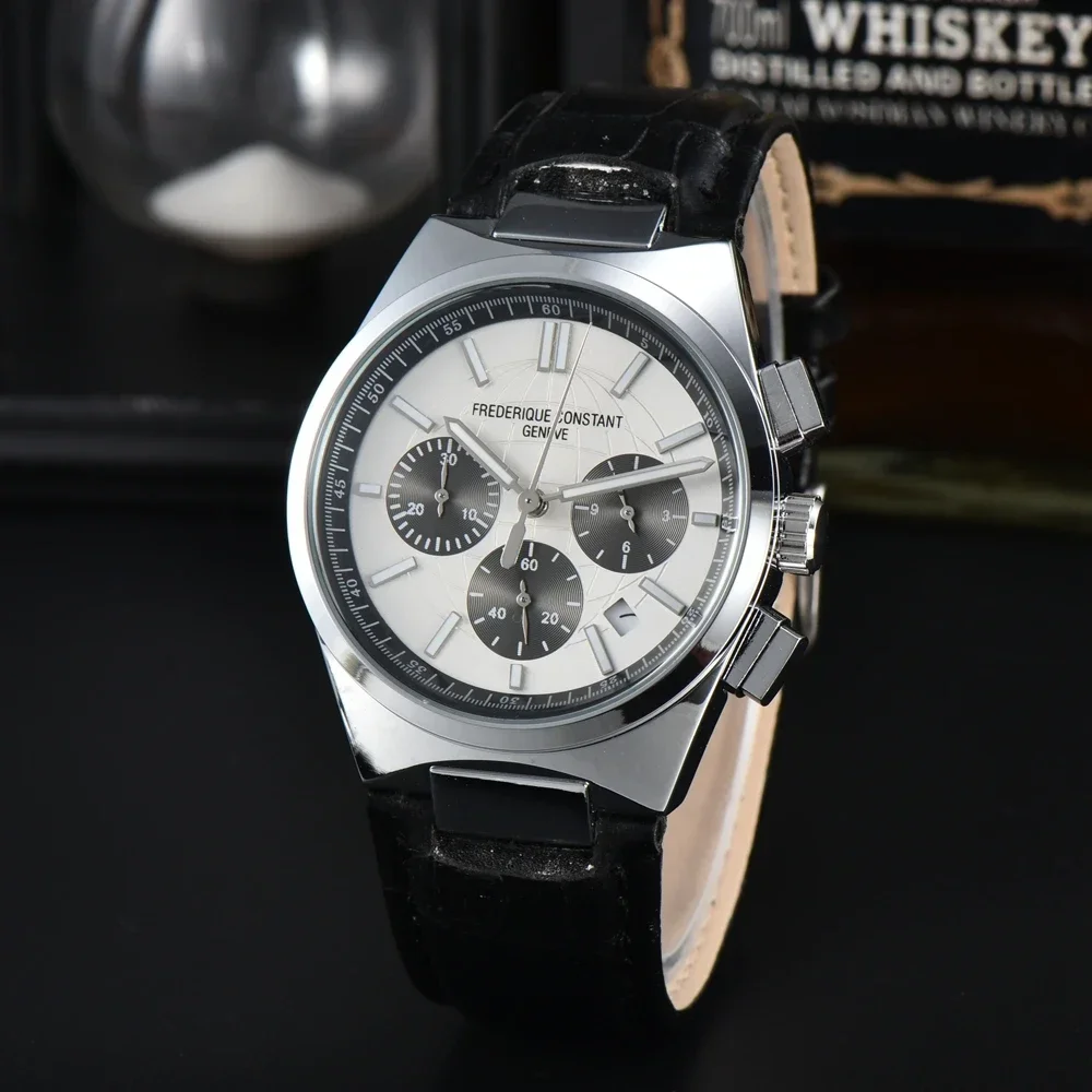 2023 Fashion Simple Frederique Constant Table Leisure Auto Date Men's Watch Premium Leather Watch Band Quartz AAA Watch
2023 Fashion Simple Frederique Constant Table Leisure Auto Date Men's Watch Premium Leather Watch Band Quartz AAA Watch