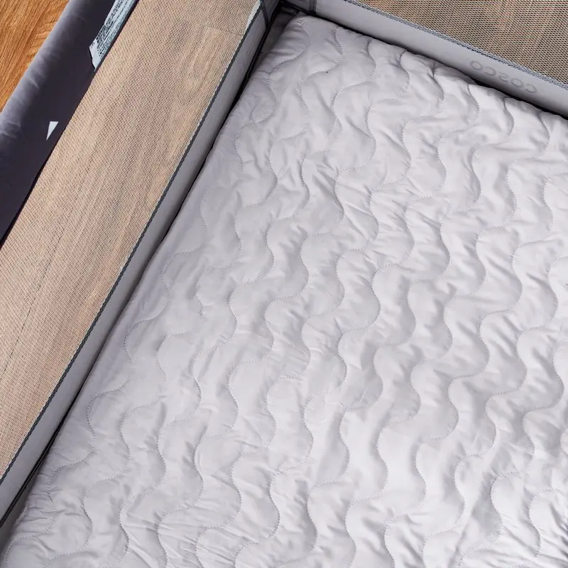 Choice Quilted Playard Sheet, Gray 
Choice Quilted Playard Sheet, Gray