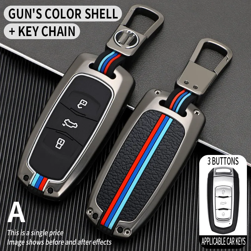 

Zinc Alloy Car remote key case for Geely Atlas Boyue NL3 EX7 Emgrand X7 EmgrarandX7 SUV GT GC9 borui Car remote Car Accessories