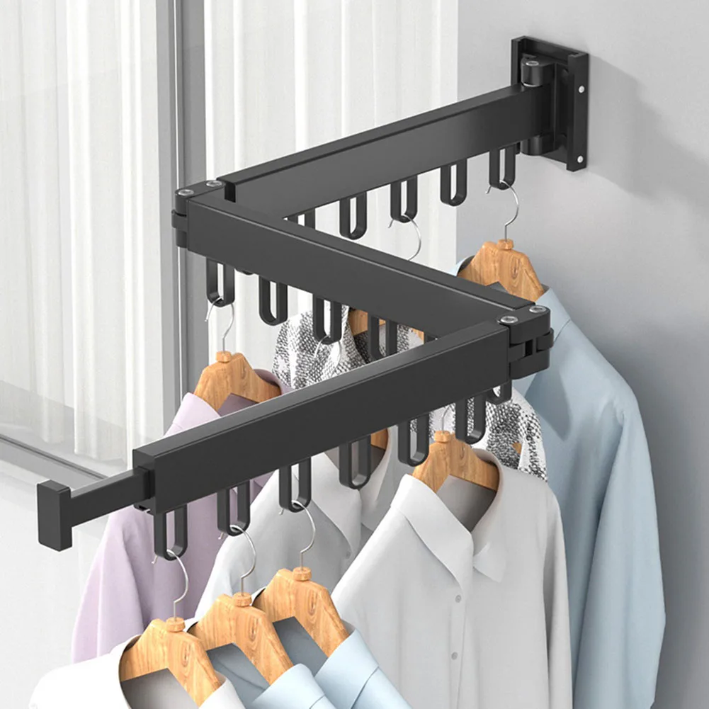 Foldable Clothes Drying Hanger Wall Mounted Hanger Clothes Rack Space Saving Bathroom Supplies Clothes Organization
Foldable Clothes Drying Hanger Wall Mounted Hanger Clothes Rack Space Saving Bathroom Supplies Clothes Organization