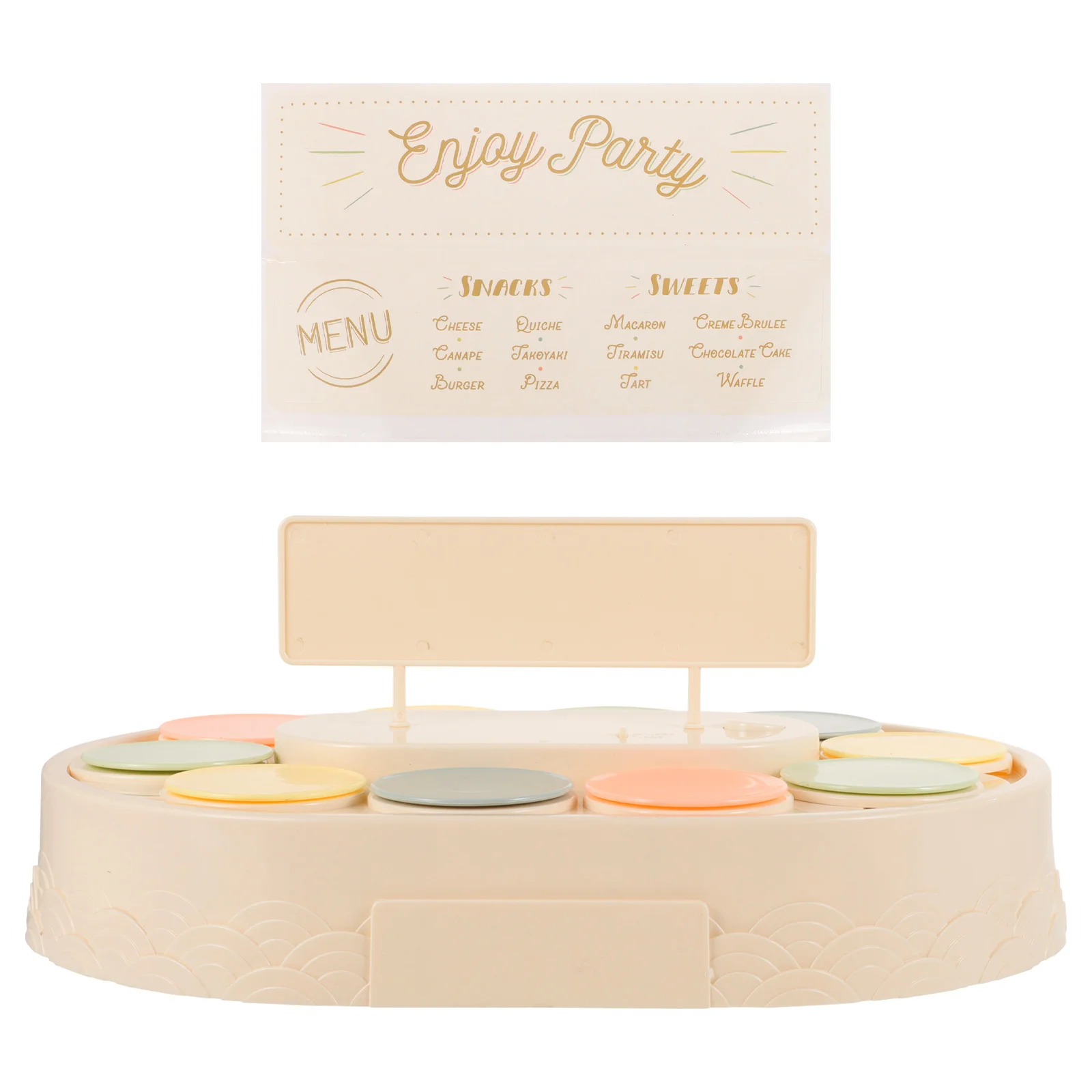 Dessert Machine Cake Display Cupcake Stand Rotating Automatic Sushi Holder Turntable 
Dessert Machine Cake Display Cupcake Stand Rotating Automatic Sushi Holder Turntable