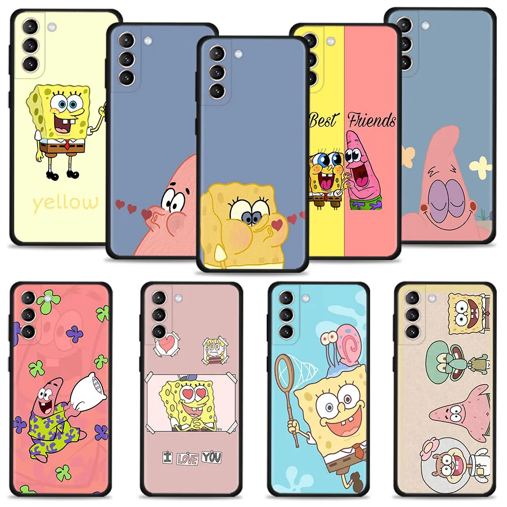 Happy SpongeBob Patrick Star Couple Case For Samsung Galaxy S22 S21 S20 Ultra FE S10 S9 S8 Plus S10e Note 20Ultra 10Plus Shell
Happy SpongeBob Patrick Star Couple Case For Samsung Galaxy S22 S21 S20 Ultra FE S10 S9 S8 Plus S10e Note 20Ultra 10Plus Shell