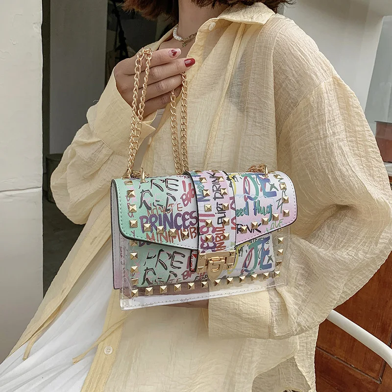 Women Bag Top-Handle Bags Quality Retro Graffiti Chain Shoulder Bag Fashion Luxury Designer Handbag Crossbody Bag Girl Satchels
Women Bag Top-Handle Bags Quality Retro Graffiti Chain Shoulder Bag Fashion Luxury Designer Handbag Crossbody Bag Girl Satchels