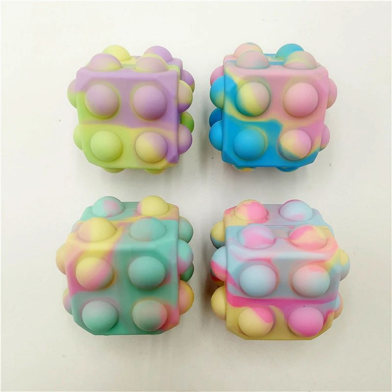 Kawaii Square Push Bubble Fidget Toys 3D Decompression Balls Antistress Squishy Simple Dimple Stress Ball Sensory Gifts Kids Toy
Kawaii Square Push Bubble Fidget Toys 3D Decompression Balls Antistress Squishy Simple Dimple Stress Ball Sensory Gifts Kids Toy