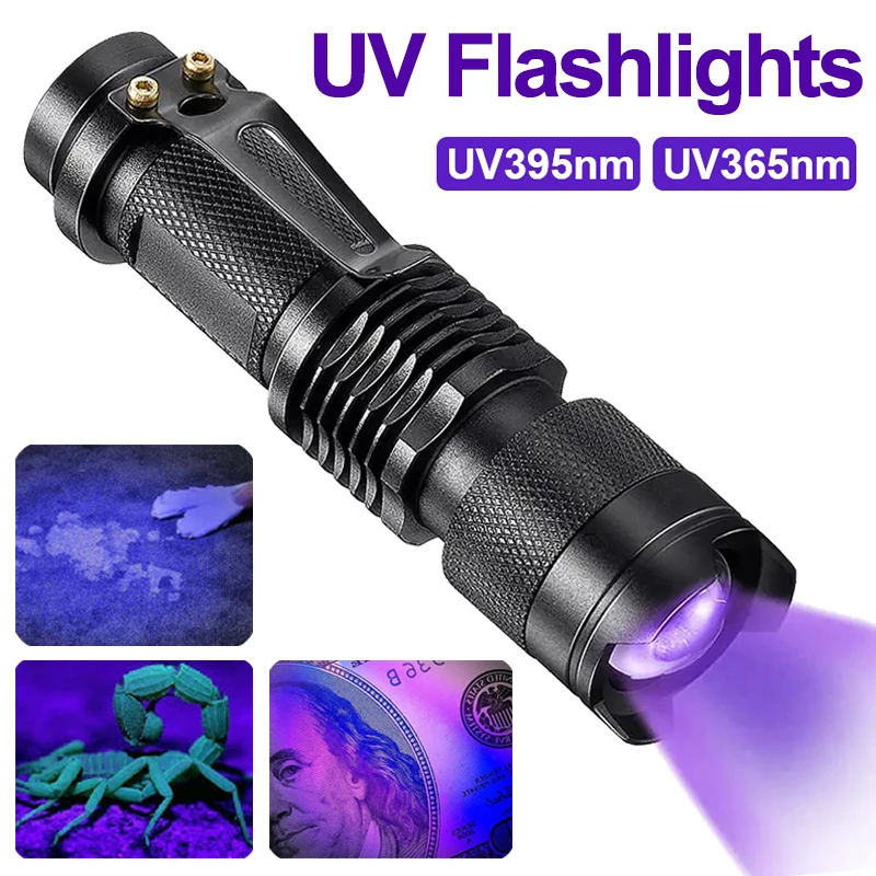 Light Detector Waterproof Mini Violet Urine Lamp Pet Torch Portable Flashlight 365/395nm Scorpion Zoomable Ultraviolet
Light Detector Waterproof Mini Violet Urine Lamp Pet Torch Portable Flashlight 365/395nm Scorpion Zoomable Ultraviolet