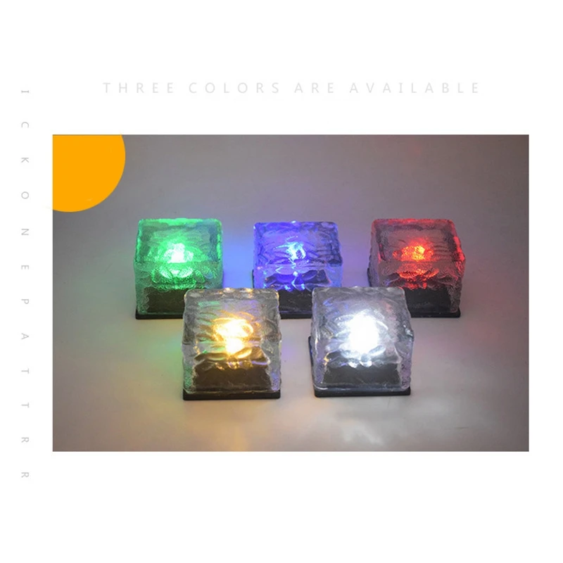 3 Pack Solar Glass Brick Lights Ice Square Lights Outdoor Waterproof LED Light Buried Light For Garden Yard
3 Pack Solar Glass Brick Lights Ice Square Lights Outdoor Waterproof LED Light Buried Light For Garden Yard
