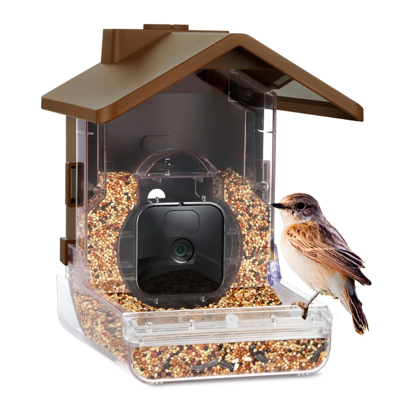 Bird Feeder Camera Case Compatible with Blink, , and Ring Cam - Bird Feeder for Bird Watching with Your Security Cam - (Camera N
Bird Feeder Camera Case Compatible with Blink, , and Ring Cam - Bird Feeder for Bird Watching with Your Security Cam - (Camera N