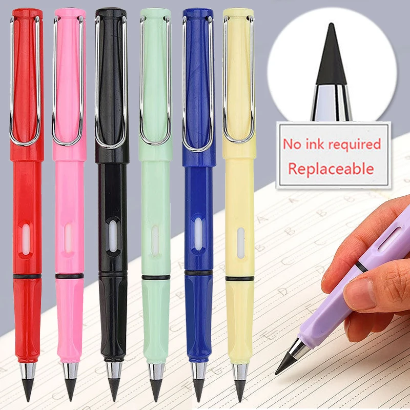 New Technology Unlimited Writing Pencils No Ink Eternal Pencil Pen Kids Sutdent for Art Painting Tool School Stationery Supplies
New Technology Unlimited Writing Pencils No Ink Eternal Pencil Pen Kids Sutdent for Art Painting Tool School Stationery Supplies
