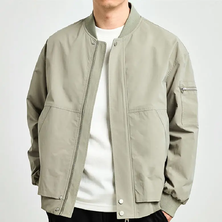 Spring and Autumn New Stylish Men's Fashion Jacket Stand Collar Casual Thin Windbreaker Jacket Sports Tops Size 2023 V77
Spring and Autumn New Stylish Men's Fashion Jacket Stand Collar Casual Thin Windbreaker Jacket Sports Tops Size 2023 V77
