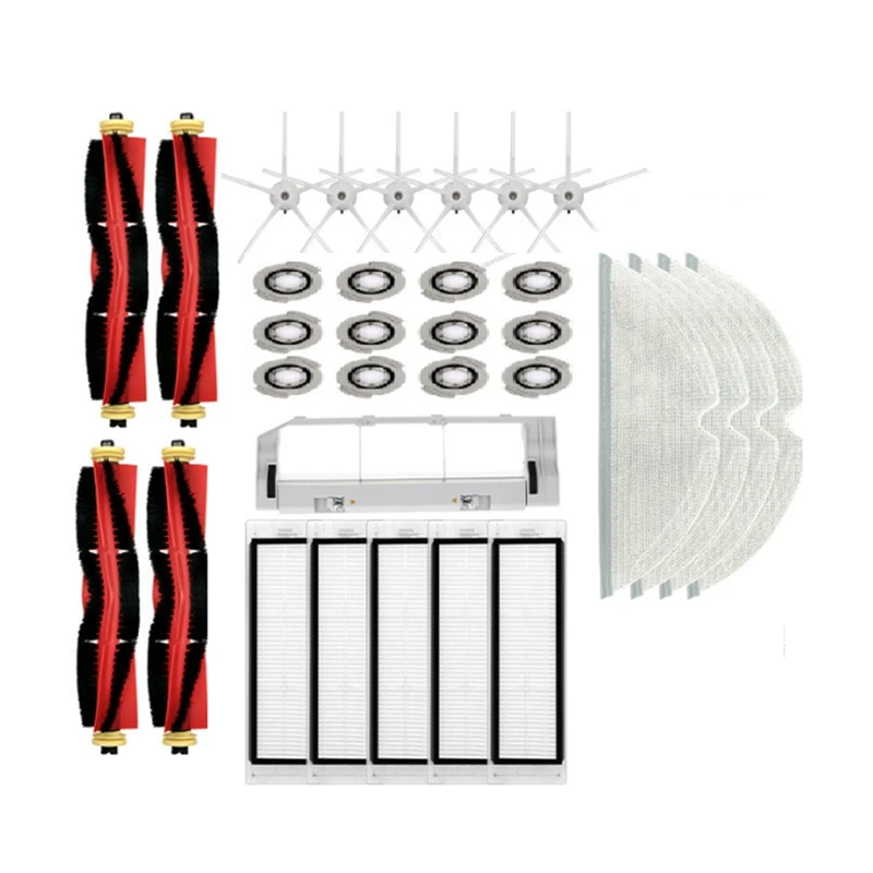Roller Brush Hepa Filter Mop Cloth Part 12X Water Core For Roborock S50 T7pro T6 P5 S5 Vacuum Cleaner Spare Parts
Roller Brush Hepa Filter Mop Cloth Part 12X Water Core For Roborock S50 T7pro T6 P5 S5 Vacuum Cleaner Spare Parts