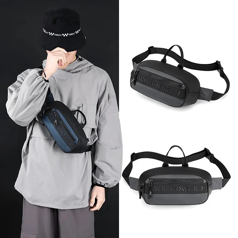 New Trend Men's Chest Bag Running Fanny Pack Outdoor Waterproof Riding Bag Casual Single Shoulder Crossbody Bag
New Trend Men's Chest Bag Running Fanny Pack Outdoor Waterproof Riding Bag Casual Single Shoulder Crossbody Bag