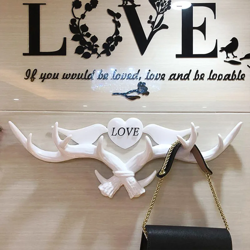 Antler Decoration Hook Creative Entrance Hall Key Wall Hanging Coat Rack Art Storage
Antler Decoration Hook Creative Entrance Hall Key Wall Hanging Coat Rack Art Storage