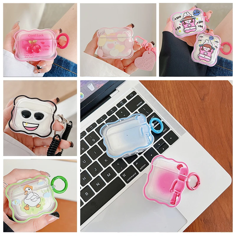 Милый мультяшный чехол для Airpods, чехол для наушников, чехол для AirPods Pro, аксессуар для Airpod, защитный чехол для Apple Airpods 2 3
Милый мультяшный чехол для Airpods, чехол для наушников, чехол для AirPods Pro, аксессуар для Airpod, защитный чехол для Apple Airpods 2 3