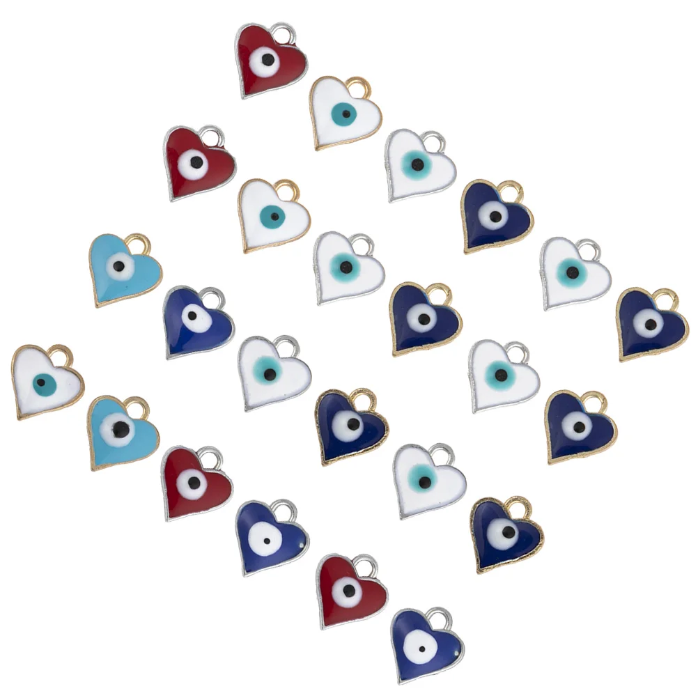 Charm Eye Heart Pendant Charms Necklace Jewelry Metal Making Bracelet Evilearrings Enamelbeads Accessories
Charm Eye Heart Pendant Charms Necklace Jewelry Metal Making Bracelet Evilearrings Enamelbeads Accessories