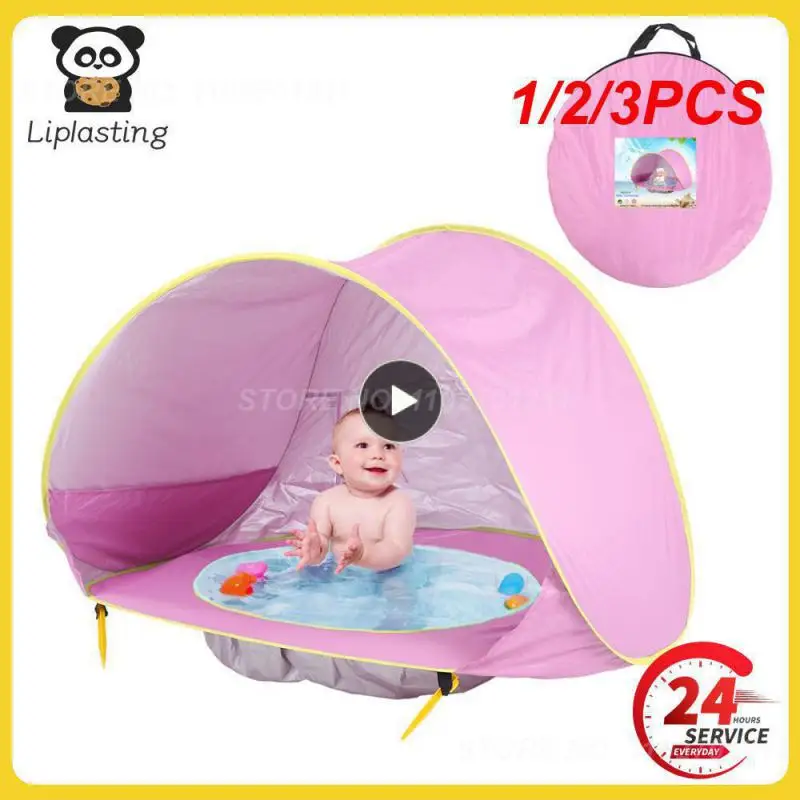 1/2/3PCS Baby Beach Tent Portable Shade Pool UV Protection Sun Shelter For Infant Outdoor Toys Child Swimming Pool Play House
1/2/3PCS Baby Beach Tent Portable Shade Pool UV Protection Sun Shelter For Infant Outdoor Toys Child Swimming Pool Play House