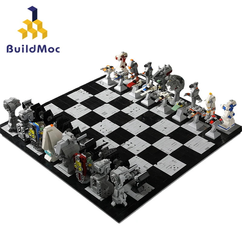 Набор строительных блоков MOC, игра галактик, шахматная доска, космические войны, битва над солдатиком родственной Республики, строительные ...
Набор строительных блоков MOC, игра галактик, шахматная доска, космические войны, битва над солдатиком родственной Республики, строительные ...