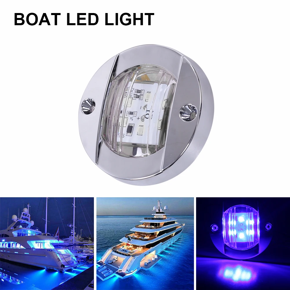 DC 12V Marine Boat Transom LED Stern Light Round Cold LED Tail Lamp Yacht Accessories Waterproof Signal Lamp Auto Accessories
DC 12V Marine Boat Transom LED Stern Light Round Cold LED Tail Lamp Yacht Accessories Waterproof Signal Lamp Auto Accessories