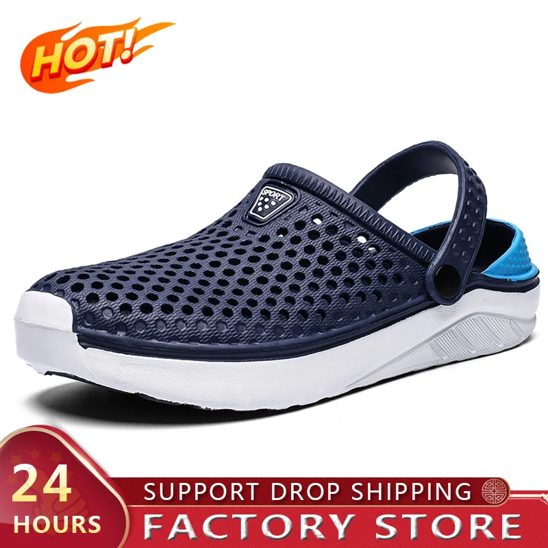 Slippers Men Sandal Clogs Men's Slipper Comfortable Soft Bottom Beach Sandals Male Clog Sandals Breathable EVA Shoes Men Shoes
Slippers Men Sandal Clogs Men's Slipper Comfortable Soft Bottom Beach Sandals Male Clog Sandals Breathable EVA Shoes Men Shoes