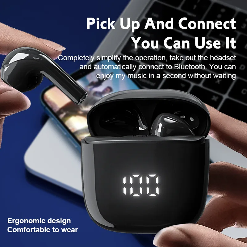 TWS Wireless Bluetooth 5.1 Earphone Stereo Noise Cancelling Wireless Headphone Sport Waterproof Headset With Mic
TWS Wireless Bluetooth 5.1 Earphone Stereo Noise Cancelling Wireless Headphone Sport Waterproof Headset With Mic