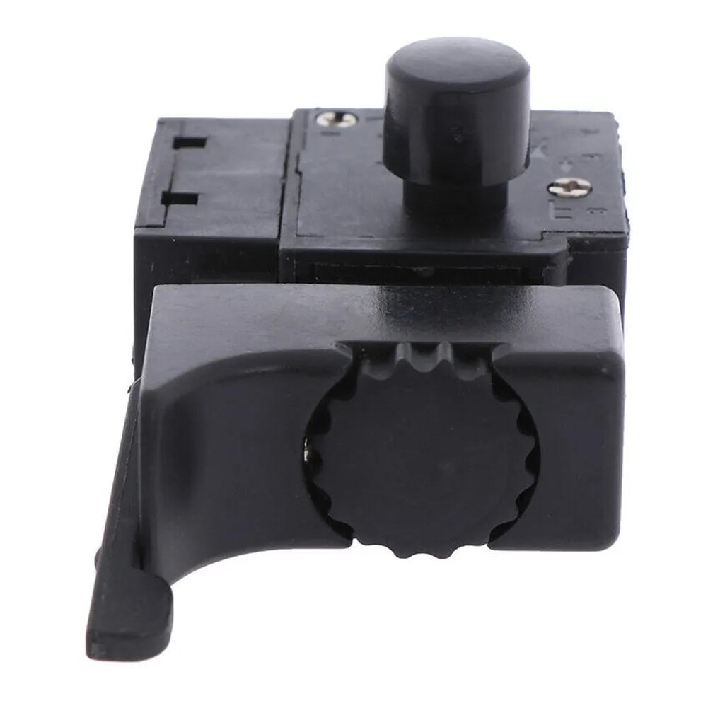 

SPST FA2-6/1BEK Trigger Button Switch Power Tool 6A 250V 5E4 ABS Plastic Controlling Electric Drill Gadgets Hardware