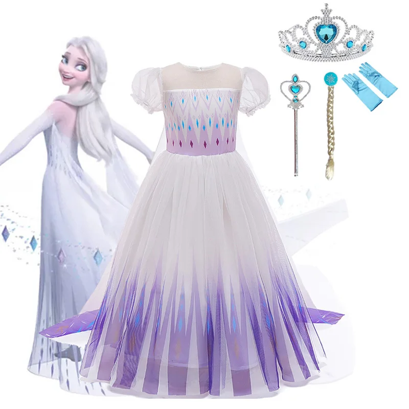 Kids Christmas Party Clothing Disney Frozen 2 Girls Dresses Halloween Snow Queen Cosplay Dress Children Anna Elsa Princess Skirt
Kids Christmas Party Clothing Disney Frozen 2 Girls Dresses Halloween Snow Queen Cosplay Dress Children Anna Elsa Princess Skirt