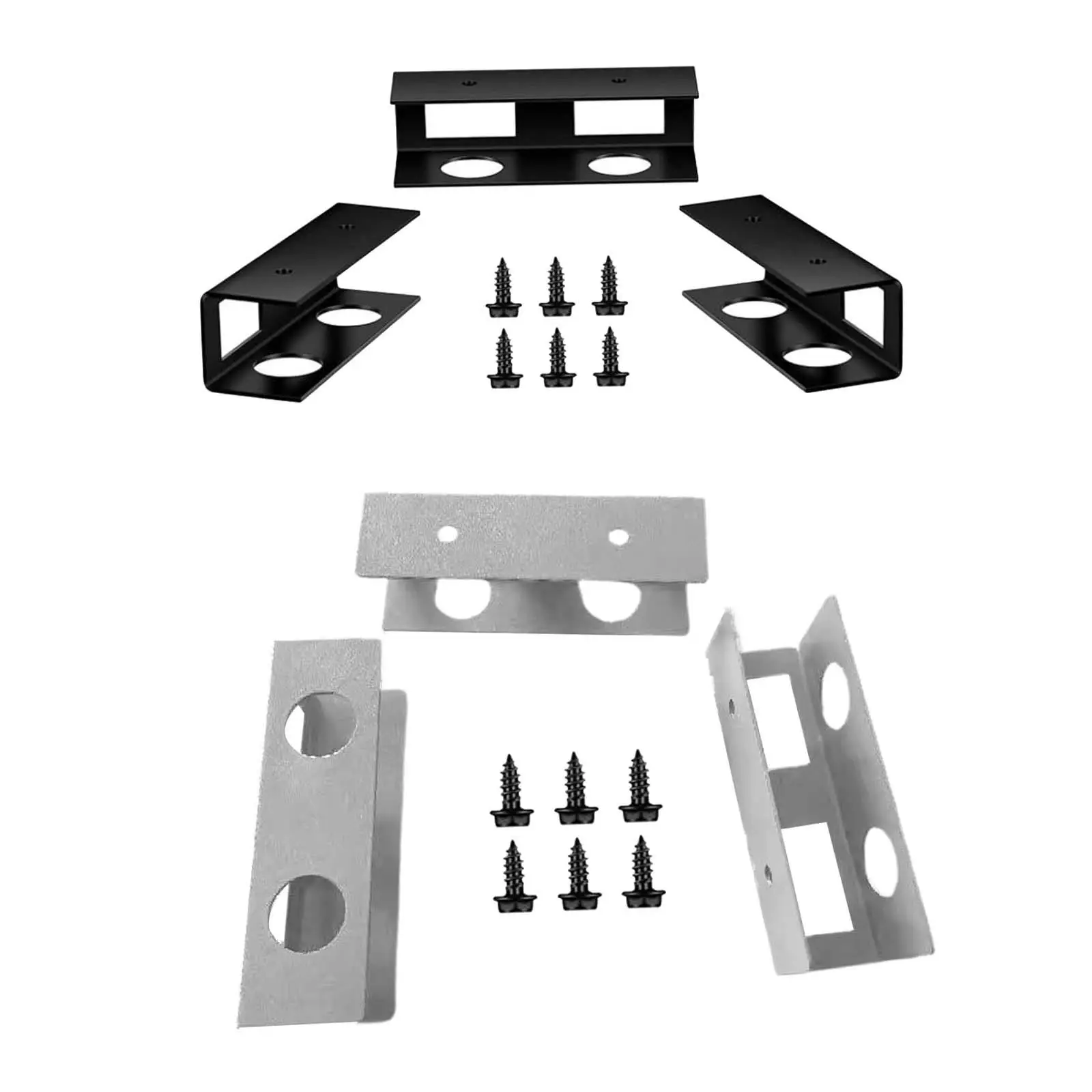 3 Pieces under Desk Laptop Mount Bracket Tray Creative Enhanced Stability Metal with Screw Easy Installation Notebook Bracket 
3 Pieces under Desk Laptop Mount Bracket Tray Creative Enhanced Stability Metal with Screw Easy Installation Notebook Bracket