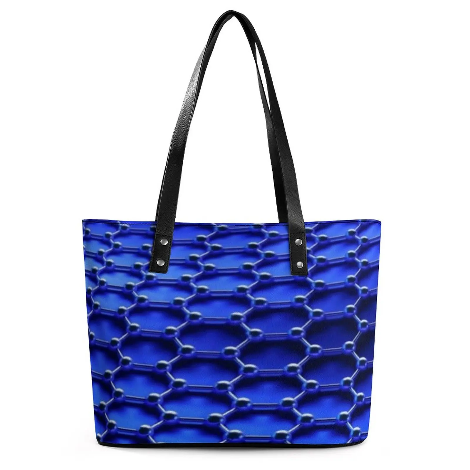 Chain Print Handbags Women Blue Link Tote Bag Aesthetic Grocery Shoulder Bag Top-Handle Print PU Leather Hand Bags
Chain Print Handbags Women Blue Link Tote Bag Aesthetic Grocery Shoulder Bag Top-Handle Print PU Leather Hand Bags