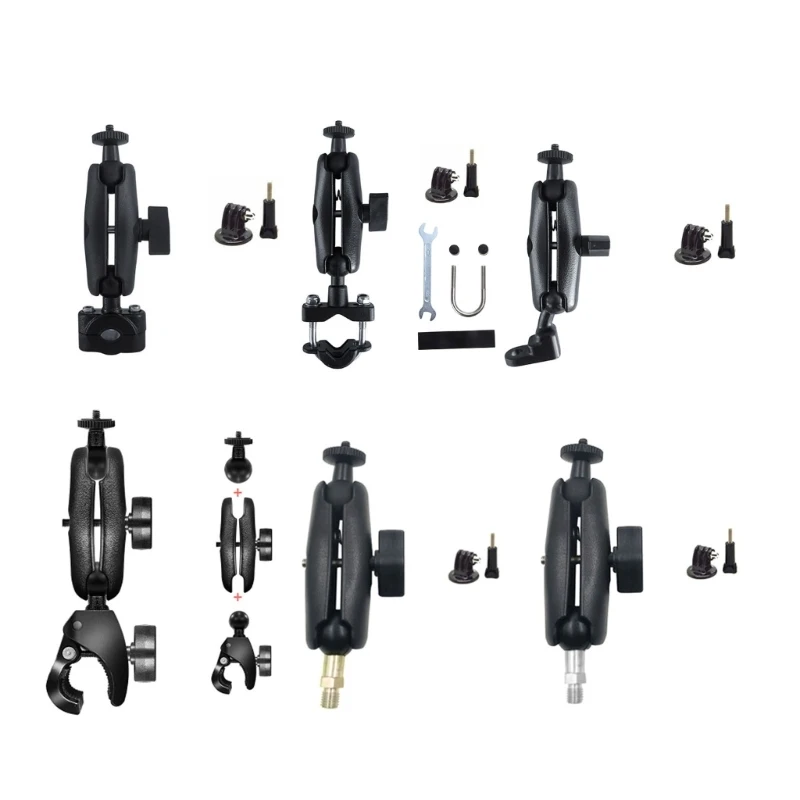 Handlebar Mount Motorcycle Rear View Mirror Bracket Sports Camera Holder for Insta One/One X/OSMO/Hero
Handlebar Mount Motorcycle Rear View Mirror Bracket Sports Camera Holder for Insta One/One X/OSMO/Hero