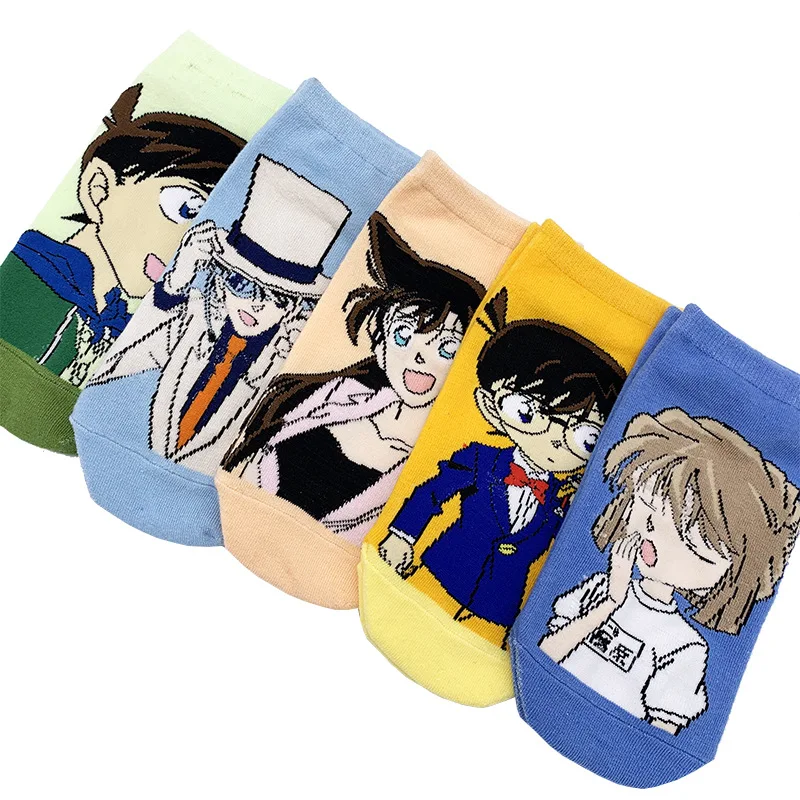 Detective Conan Cartoon Socks Anime Cotton Mens Socks High Quality Fashion Socks Women Casual Harajuku Breathable Short Socks
Detective Conan Cartoon Socks Anime Cotton Mens Socks High Quality Fashion Socks Women Casual Harajuku Breathable Short Socks