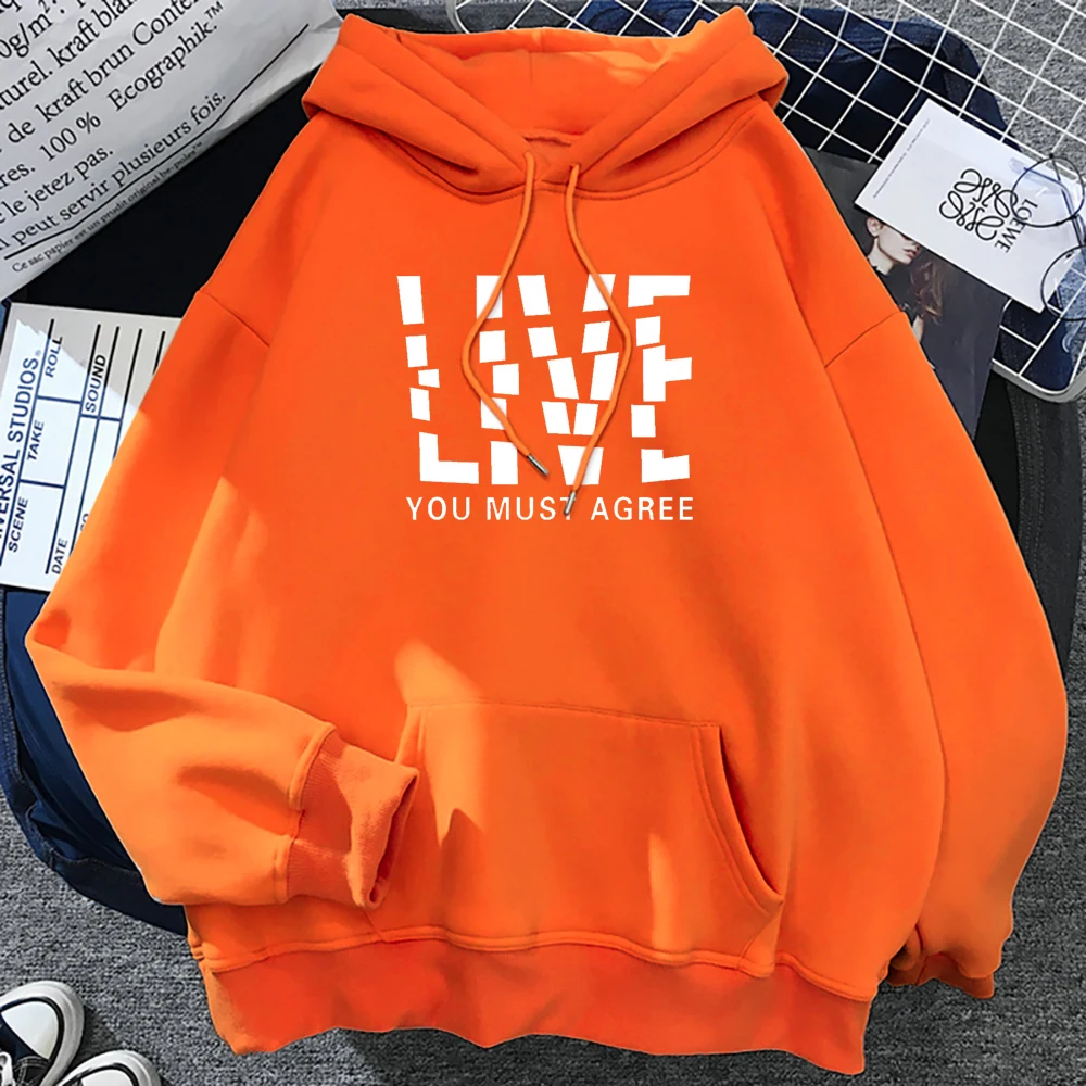 You Must Agree Live Cartoons Printed Hoodies Female Simple Soft Hoodie Street Warm Hoody AutumnCasual Woman Clothing
You Must Agree Live Cartoons Printed Hoodies Female Simple Soft Hoodie Street Warm Hoody AutumnCasual Woman Clothing