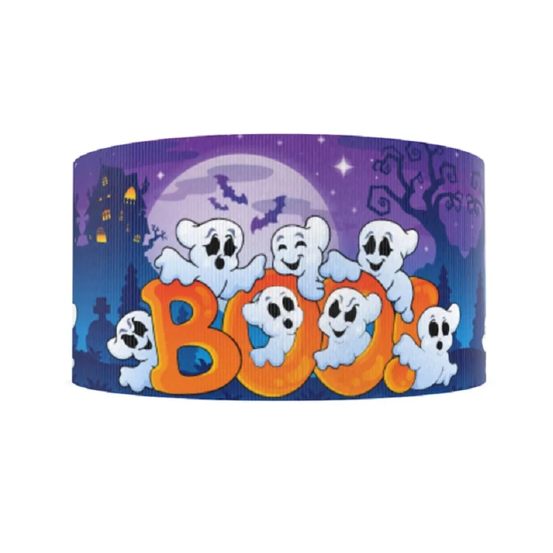 50yards Halloween Day Printed Grosgrain Ribbon FOE Ribbon DIY Hairbows Webbing Party Decoration Crafts Gift Box Wrapping
50yards Halloween Day Printed Grosgrain Ribbon FOE Ribbon DIY Hairbows Webbing Party Decoration Crafts Gift Box Wrapping