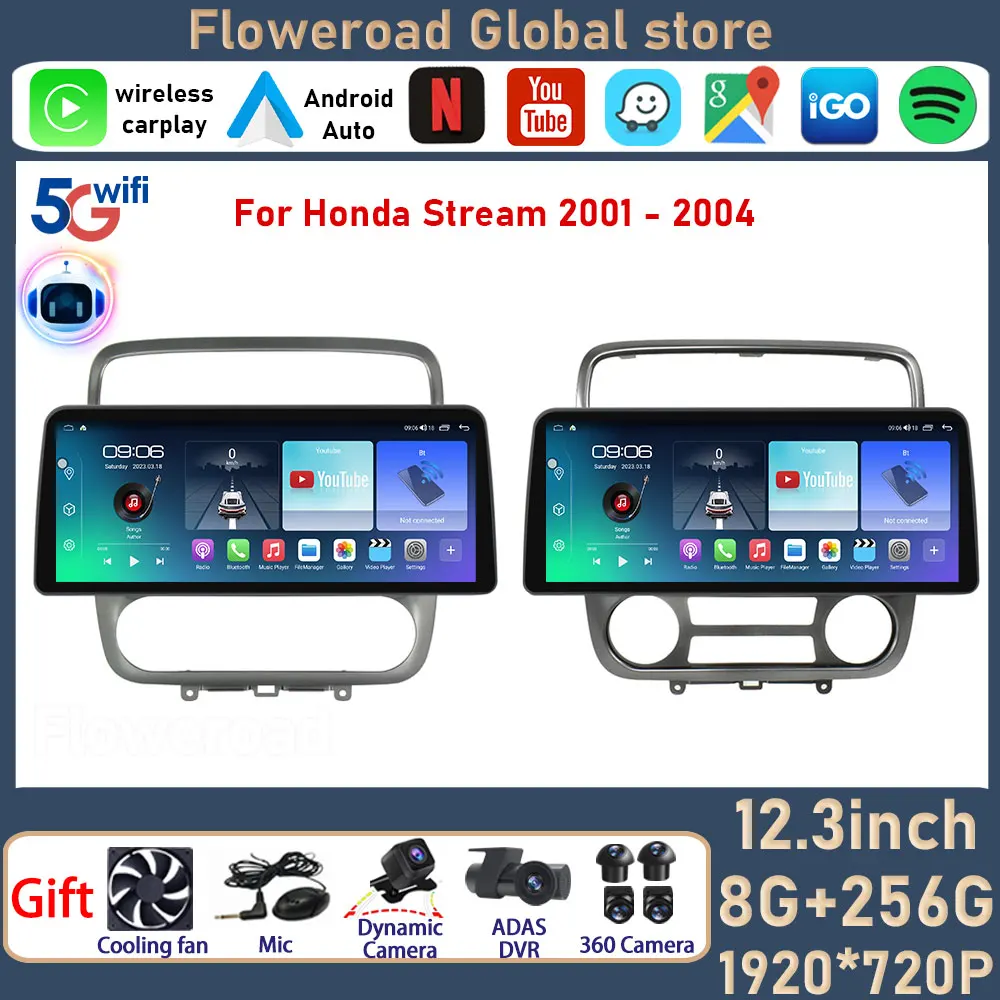 Android For Honda Stream 2000 - 2006 Car Radio Multimedia Player GPS Navi Autoradio Carplay Stereo Screen Rear Camera BT5.0
Android For Honda Stream 2000 - 2006 Car Radio Multimedia Player GPS Navi Autoradio Carplay Stereo Screen Rear Camera BT5.0