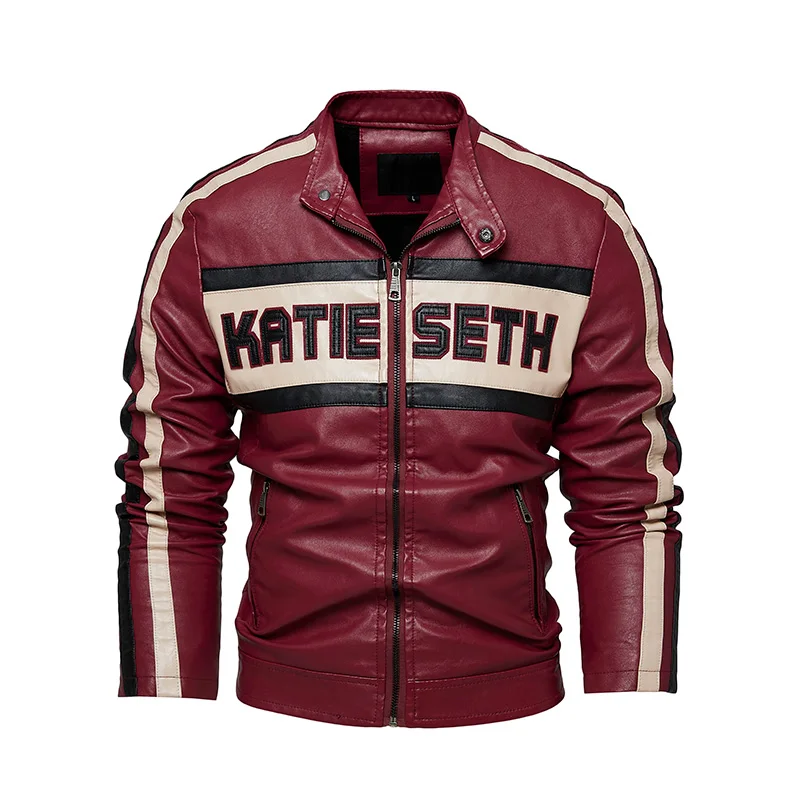 2023 Leather Jacket Men Winter Fleece Motorcycle PU Leather Jacket Mens Stand Collar Casual Windbreaker Ropa De Hombre Slim Coat
2023 Leather Jacket Men Winter Fleece Motorcycle PU Leather Jacket Mens Stand Collar Casual Windbreaker Ropa De Hombre Slim Coat