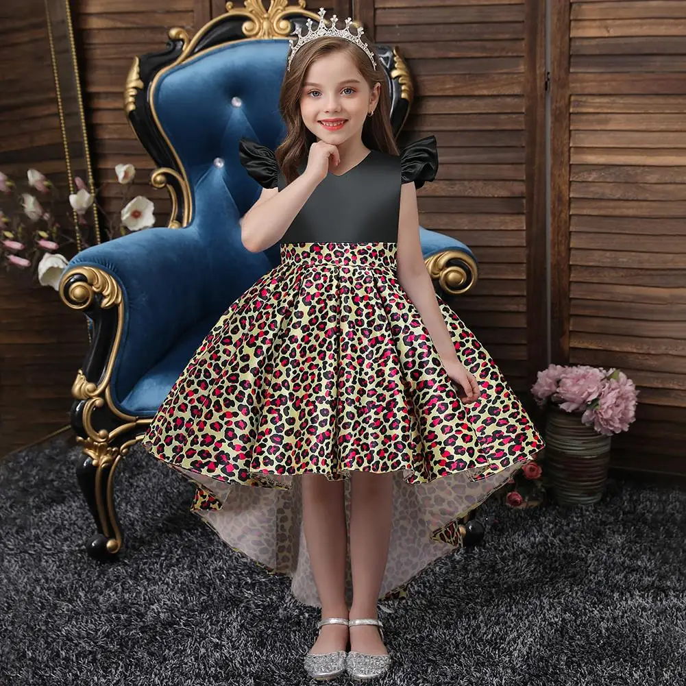 Fashion Birthday Dresses for Girls of 10 Year Old Trailing Kids Girl Dress European Style Leopard Princess Party Dress
Fashion Birthday Dresses for Girls of 10 Year Old Trailing Kids Girl Dress European Style Leopard Princess Party Dress