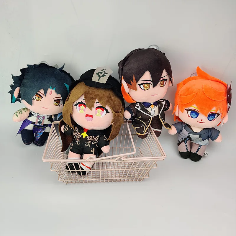 4pcs/set Game Genshin Impact Plush Toy Anime Figure Zhongli Arataki itto Hu Tao XIAO Morax Kamisato Ayato Tartaglia Klee Dolls
4pcs/set Game Genshin Impact Plush Toy Anime Figure Zhongli Arataki itto Hu Tao XIAO Morax Kamisato Ayato Tartaglia Klee Dolls
