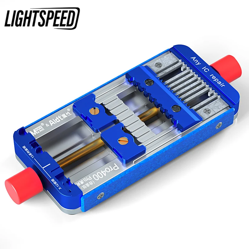 MaAnt Pro 400 Double Axis Tiger Clip Universal Mainboard Chips BGA Fixture PCB Board Holder Motherboard IC Soldering Repair Jig 
MaAnt Pro 400 Double Axis Tiger Clip Universal Mainboard Chips BGA Fixture PCB Board Holder Motherboard IC Soldering Repair Jig