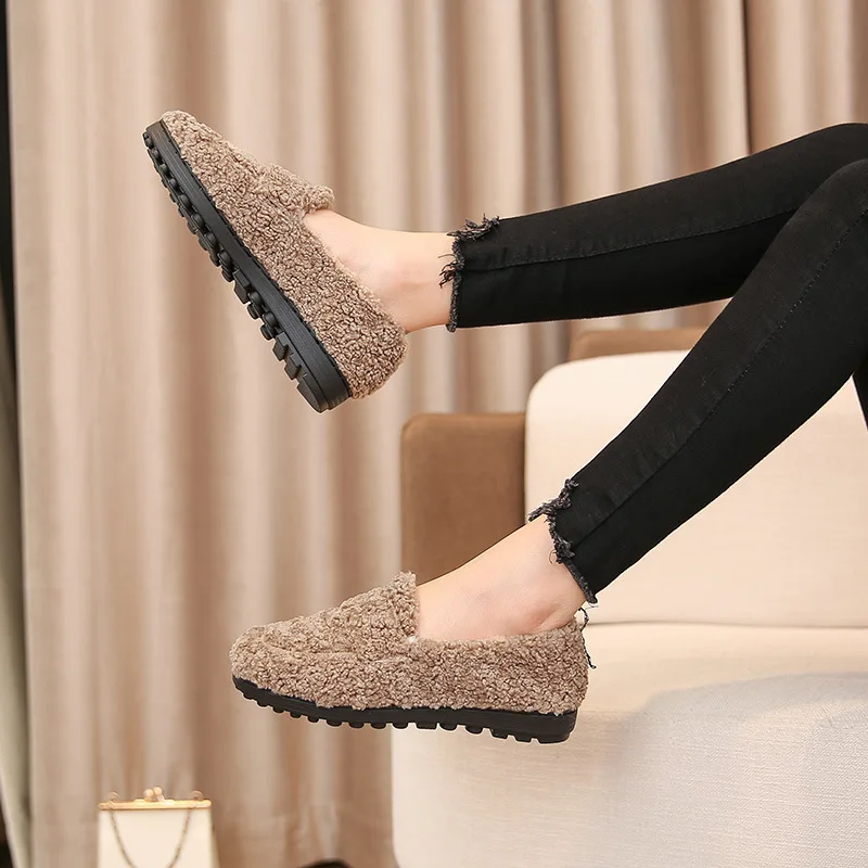 2022 Autumn Beanie Shoes Women's Winter Plus Velvet Outer Wear Cute Warm Lamb Wool Thick Bottom Fashion Cotton Women's Shoes
2022 Autumn Beanie Shoes Women's Winter Plus Velvet Outer Wear Cute Warm Lamb Wool Thick Bottom Fashion Cotton Women's Shoes