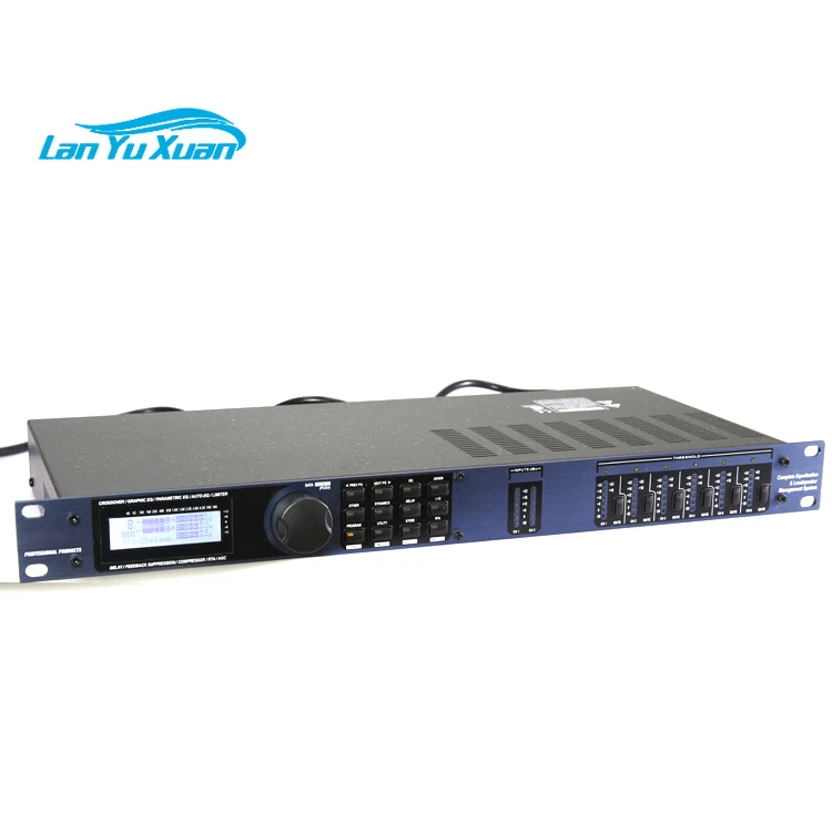 Digital audio dsp processor 2 input 6 output D-260 signal LED equalizer karaoke ktv system processor
Digital audio dsp processor 2 input 6 output D-260 signal LED equalizer karaoke ktv system processor