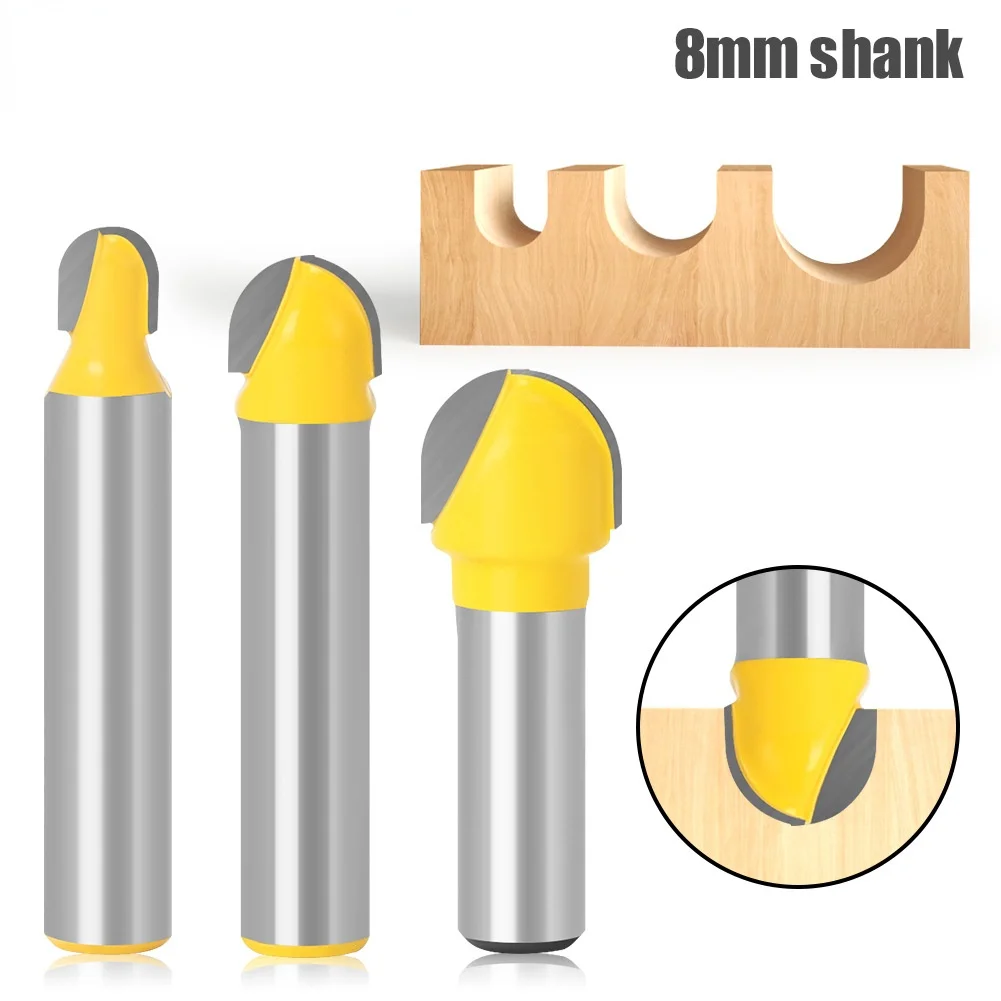 3pcs 8mm Shank Double Edging Router Bits for Wood Cove Box Bit Tungsten Carbide Woodworking Endmill Miiling Cutter Drill Bit Set
3pcs 8mm Shank Double Edging Router Bits for Wood Cove Box Bit Tungsten Carbide Woodworking Endmill Miiling Cutter Drill Bit Set