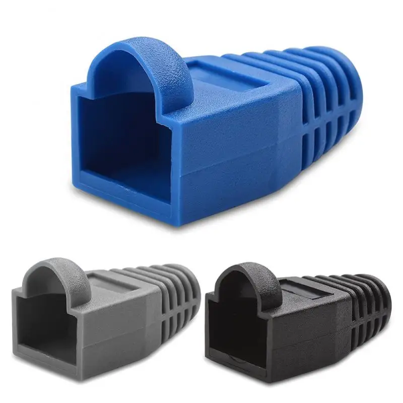 100Pcs RJ45 CAT6 CAT5e Adapter Cap Ethernet Network Cable Protective Sleeve Wholesale Connector Plugs Cover RJ45 Caps Cat5 CAT6
100Pcs RJ45 CAT6 CAT5e Adapter Cap Ethernet Network Cable Protective Sleeve Wholesale Connector Plugs Cover RJ45 Caps Cat5 CAT6