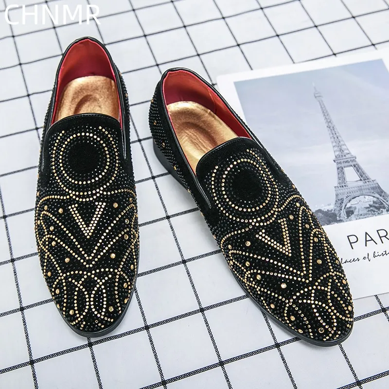 Men's Toe Leather Shoes Business Stickers Drill Dress Shoes PU Comfortable Trendy All-match Wear-resistant Fashion Light Casual
Men's Toe Leather Shoes Business Stickers Drill Dress Shoes PU Comfortable Trendy All-match Wear-resistant Fashion Light Casual