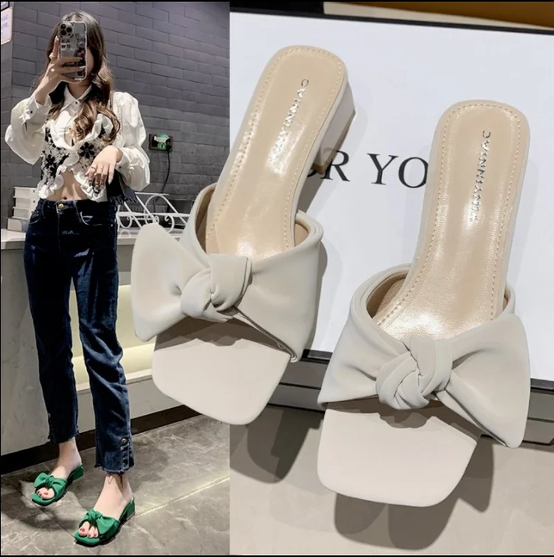 2022 NEW Women's Shoes Slippers Summer Style with Thick Heel Sexy Sandals Indoor Open Toe Shoes High Heels Sexy Ladies
2022 NEW Women's Shoes Slippers Summer Style with Thick Heel Sexy Sandals Indoor Open Toe Shoes High Heels Sexy Ladies