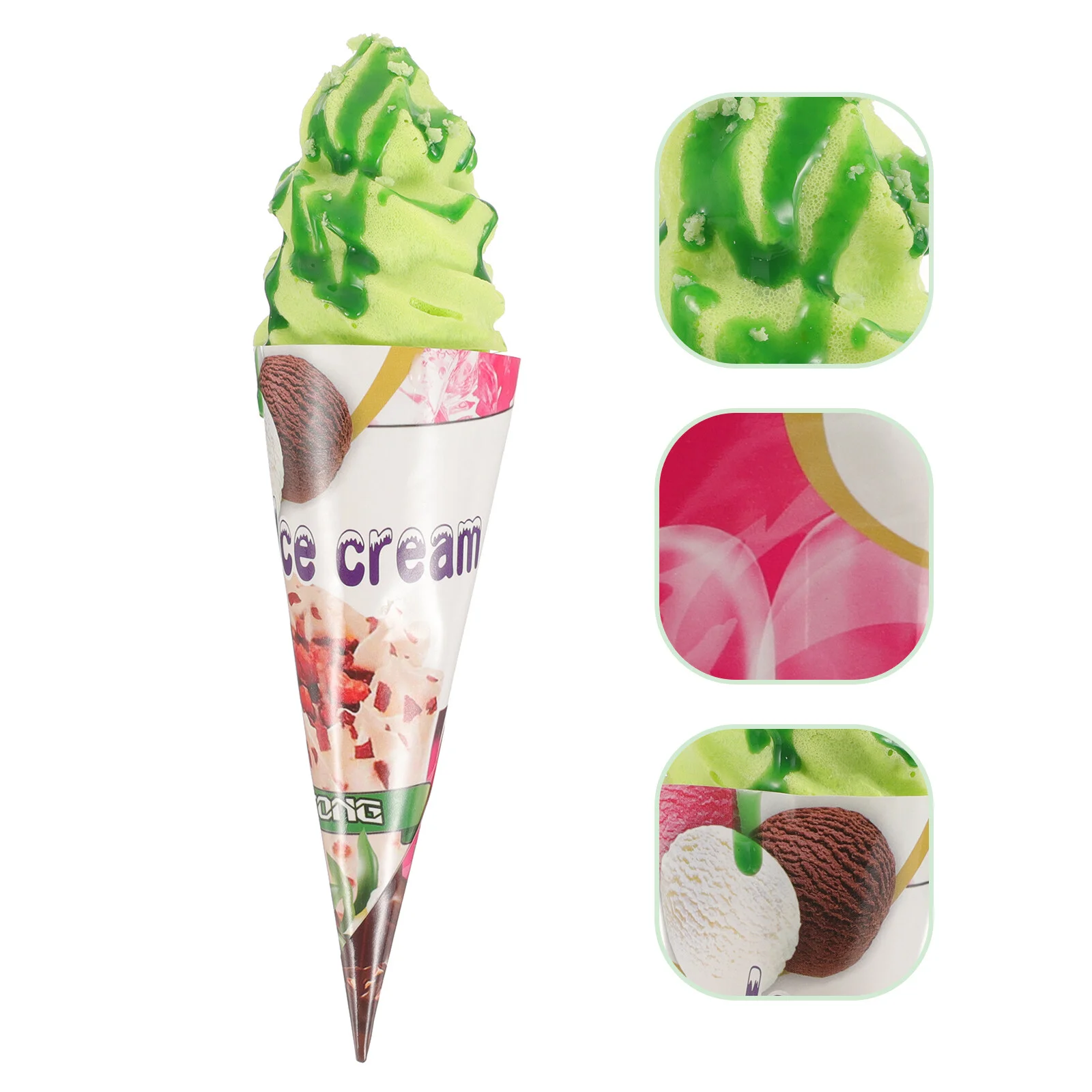 Ice Cream Model Artificial Ornament Fun Toys Realistic Dessert Toy's For Kids Decoration Pu Photo Props Adornments Child
Ice Cream Model Artificial Ornament Fun Toys Realistic Dessert Toy's For Kids Decoration Pu Photo Props Adornments Child