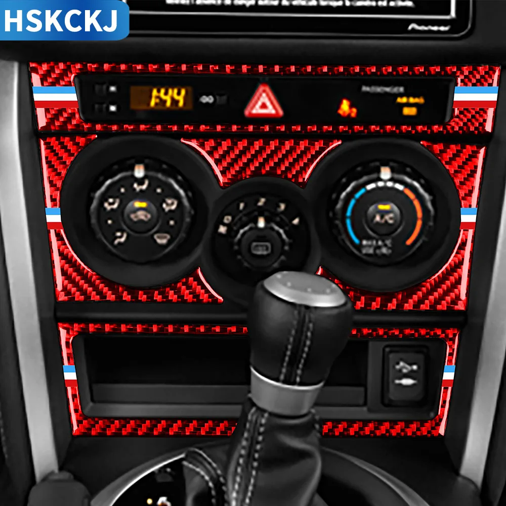 Наклейка из углеродного волокна для Toyota 86 GT86 Subaru BRZ 2017 2018 2019, Центральная панель управления, рамка AC FM, аксессуары для интерьера автомобиля
Наклейка из углеродного волокна для Toyota 86 GT86 Subaru BRZ 2017 2018 2019, Центральная панель управления, рамка AC FM, аксессуары для интерьера автомобиля