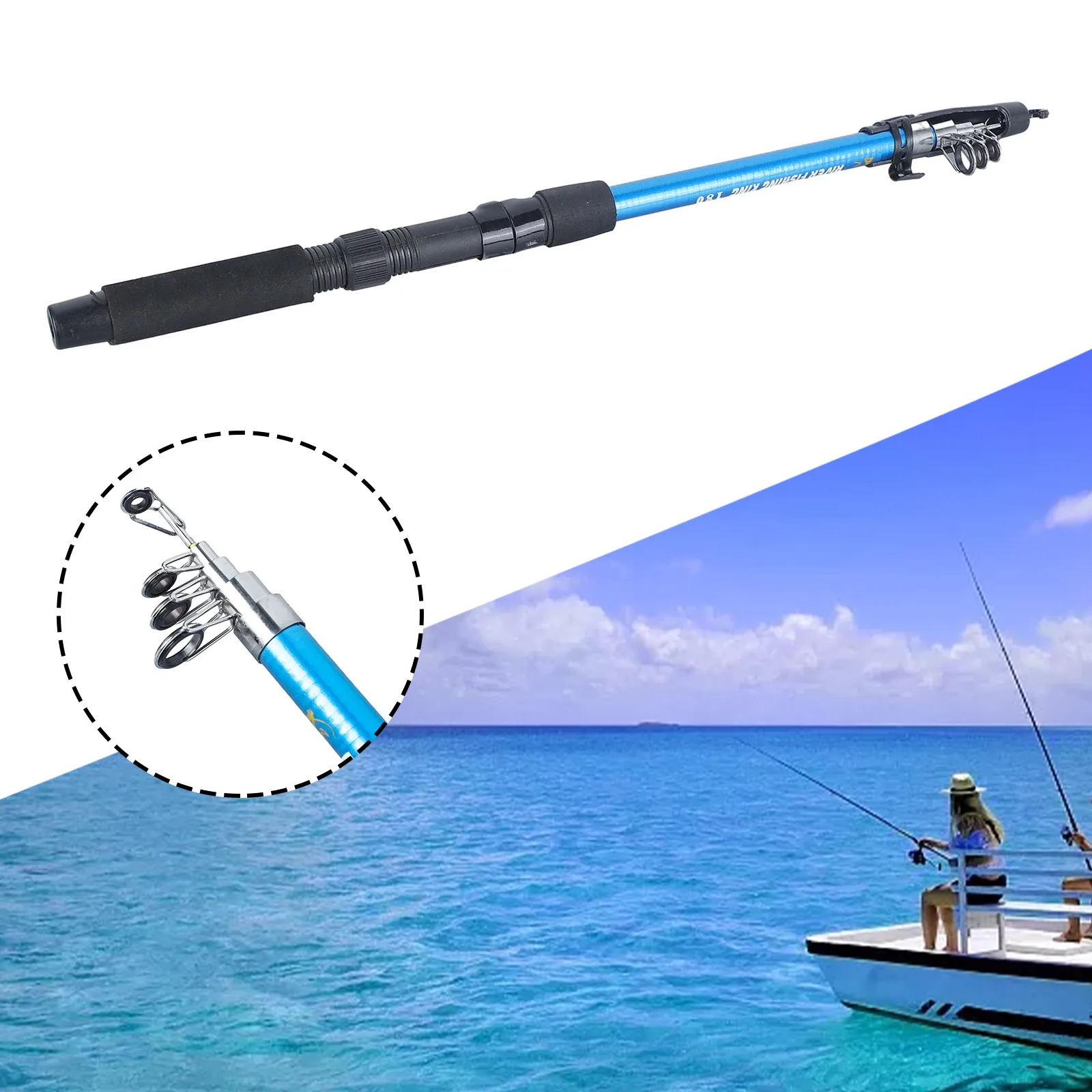 Sea Rod Fishing Rod 96-157g FRP Fishing Tackle Long-range Fishing Rod 1.8-2.7m High Quality Hot Sale Practical Brand New
Sea Rod Fishing Rod 96-157g FRP Fishing Tackle Long-range Fishing Rod 1.8-2.7m High Quality Hot Sale Practical Brand New