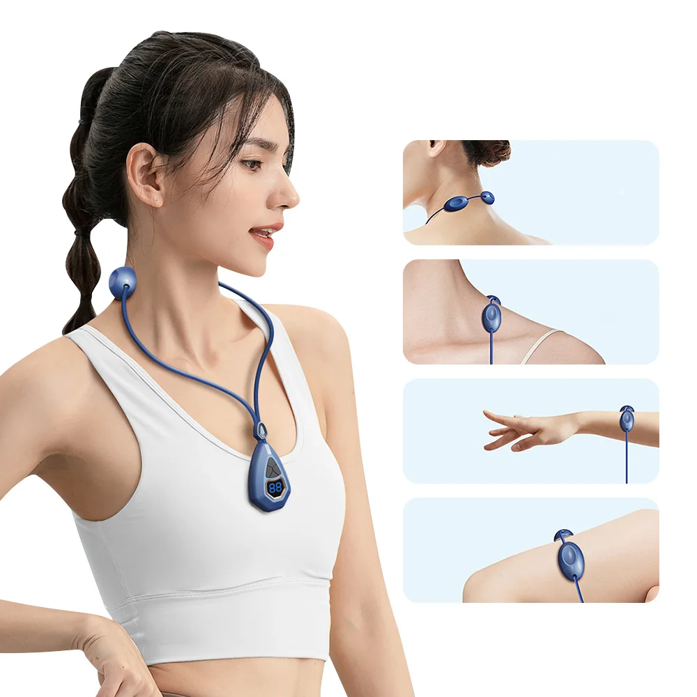Pendant Neck Massager EMS Micro Current Pulse 15 Levels Massage for Neck Arm Leg Shoulder Massager Relaxation Pain Relief Tools
Pendant Neck Massager EMS Micro Current Pulse 15 Levels Massage for Neck Arm Leg Shoulder Massager Relaxation Pain Relief Tools