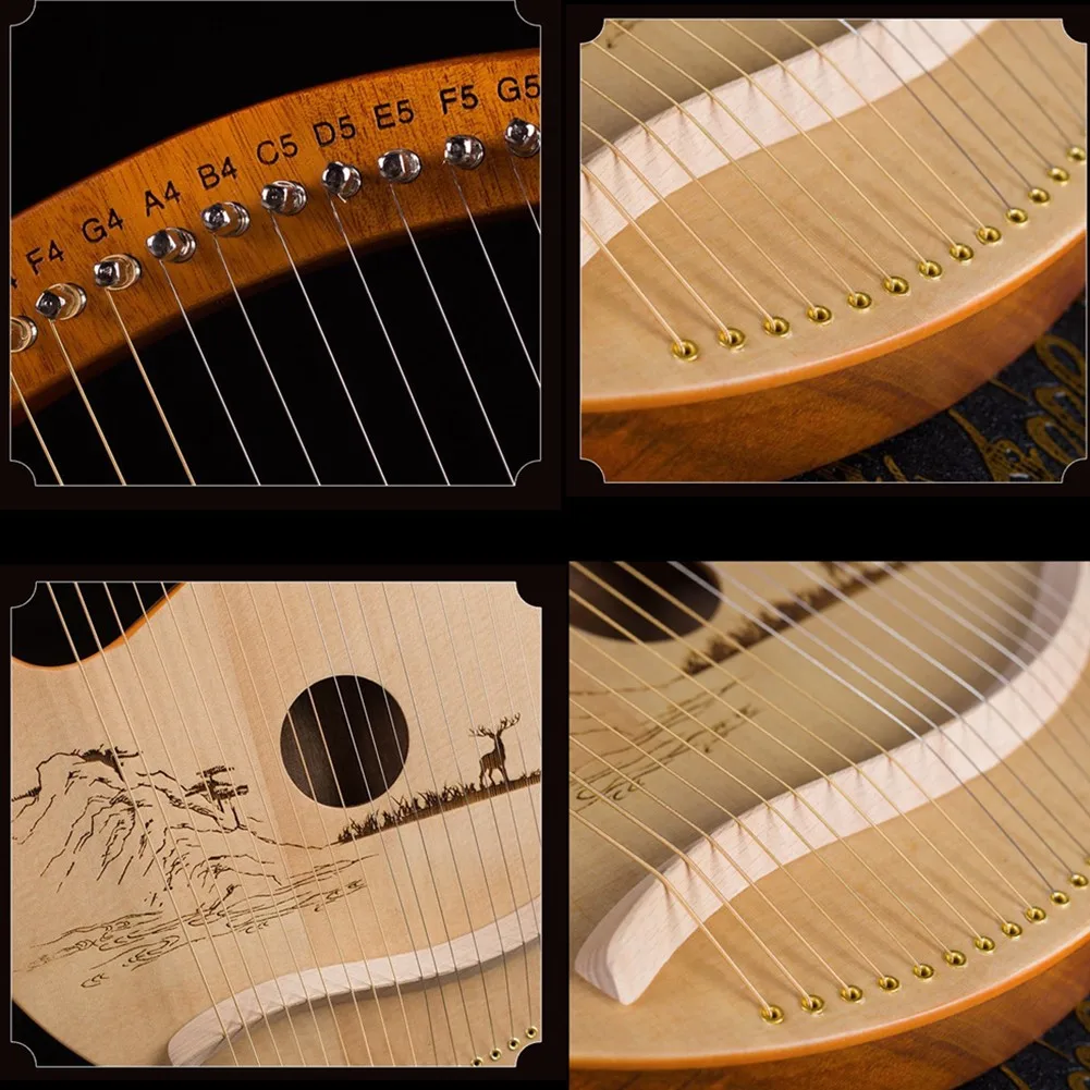 19-струнная Гарпа Lyre деревянный из красного дерева Harp, пианино, музыкальный инструмент для начинающих с запасными струнами, гаечный ключ, под...
19-струнная Гарпа Lyre деревянный из красного дерева Harp, пианино, музыкальный инструмент для начинающих с запасными струнами, гаечный ключ, под...