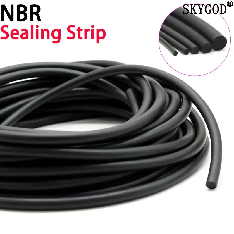 2/5/10M Dia 1 2 2.5 3 4 5 6 7 8 9 10mm Solid Black NBR Sealing Strip Oil Resistance Nitrile Rubber Round Strip NBR Strip
2/5/10M Dia 1 2 2.5 3 4 5 6 7 8 9 10mm Solid Black NBR Sealing Strip Oil Resistance Nitrile Rubber Round Strip NBR Strip