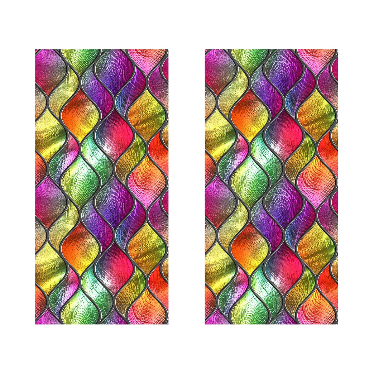 2 pcs Window Privacy Film Glass Window Cling Decorative Window Vinyl Decal
2 pcs Window Privacy Film Glass Window Cling Decorative Window Vinyl Decal